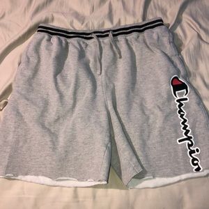 Champion Gray Grey sweatshorts